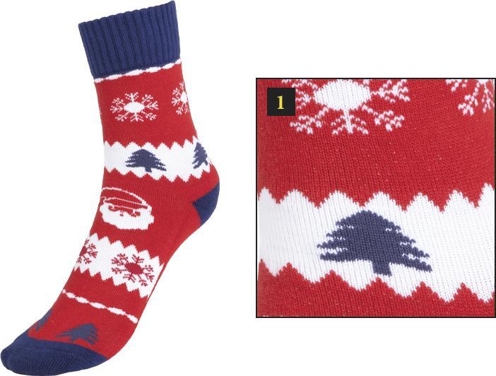 Produktbild Kavalkade "KavalSocks Christmas-Shorties (39 - 42, 35 - 38)