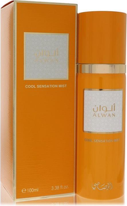 Produktbild Rasasi Alwan Cool Sensation Mist für Unisex 3.38 Oz (Eau de cologne, 100 ml)