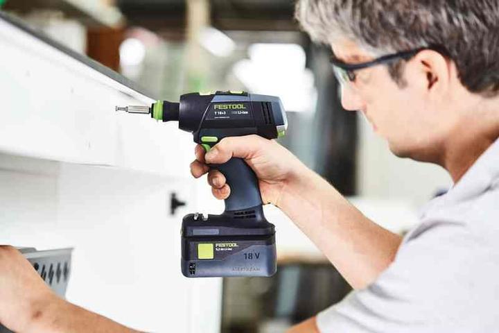 Actual product image Festool T 18+3 Li 5.2-Plus (Rechargeable battery operated)