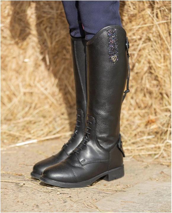 Actual product image Hy Land Childrens/Kids Suede Long Riding Boots (28)
