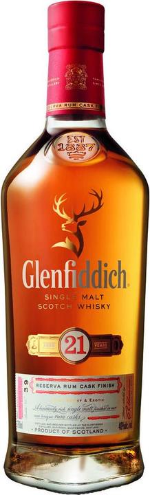Image du produit Glenfiddich 21 ans Gran Reserva (Single Malt, Scotch Whisky, 1 x 70 cl)