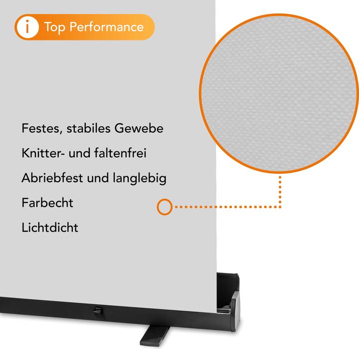 Immagine prodotto Walimex pro Sfondo del pannello roll-up (165 cm, 226 cm)