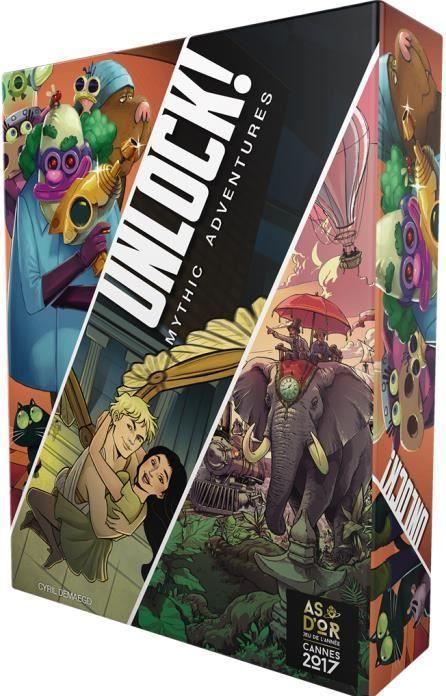 Actual product image Asmodée Unlock - Mythic Adventures (French)