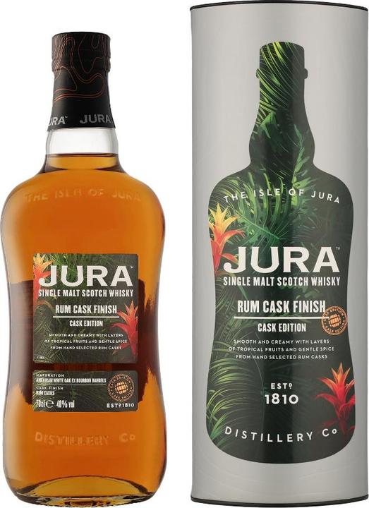 Jura Finitura in botte di rum (Whisky scozzese, 1 x 70 cl)