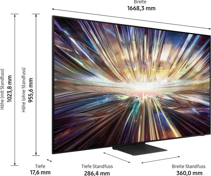 Produktbild Samsung QE75QN800D (75", QN800D, NeoQLED, 8K, 2024)