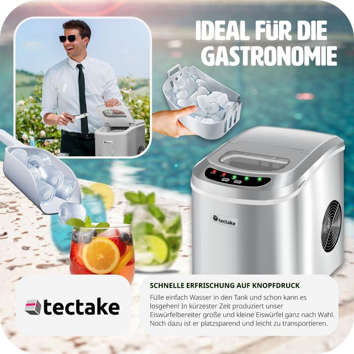 Image du produit tectake Machine à glaçons (Fiche CH)