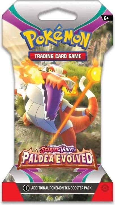 Immagine prodotto Pokémon JCC - Écarlate et Violet - Pack de Booster Blister Évolutions à Paldea (1 Booster aléatoire) (Inglese, Pacchetto Booster)