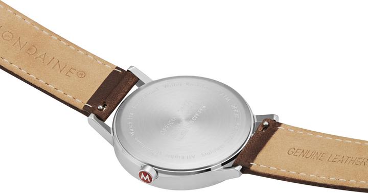 Produktbild Mondaine Classic - Vegan poliert (Analoguhr, Swiss Made, 40 mm)