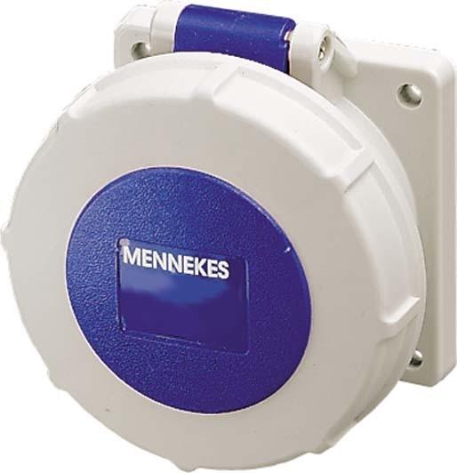 Produktbild Mennekes MEN 1708 Anbausteckdose TwinCONTACT 16A 3p 6h 230V IP67