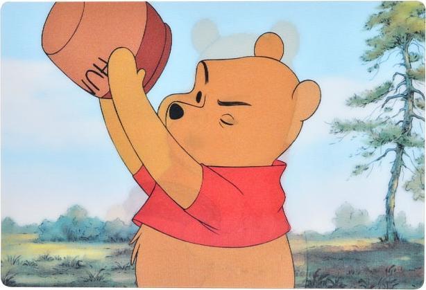 Produktbild Disney Winnie the Pooh mit Honig Lenticular - Postkarte (1 Stk.)