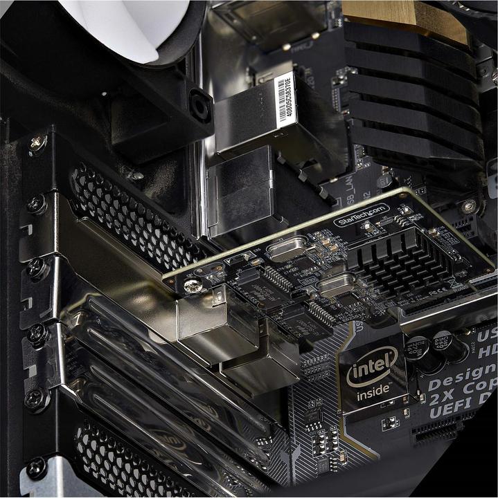 Image du produit StarTech NIC Carte réseau 2 ports, TAA (Mini PCI Express)