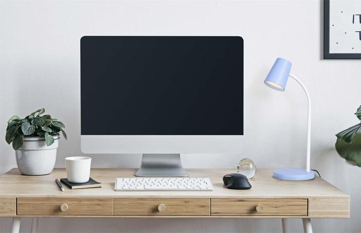 Actual product image Nino Leuchten 53420116LEDTable lamp 'Luis' blue 6,5W 3000K (200 lm)