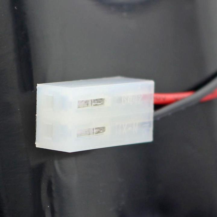 Produktbild AccuCell Akku ABUS FU2986 kompatibel für 2WAY-Funk-Aussensirene, 2 Stück Nachbau BatteriePack (2 Stk., Gerätespezifisch)