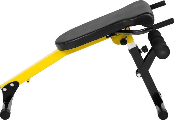 Productafbeelding Gymrex Rücken- und Bauchtrainer Hyperextension zusammenklappbar einstellbar 130 kg