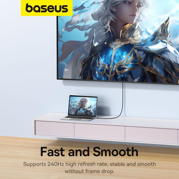 Produktbild Baseus Adaptér USB-C na DisplayPort 2m (2 m, USB Typ C)