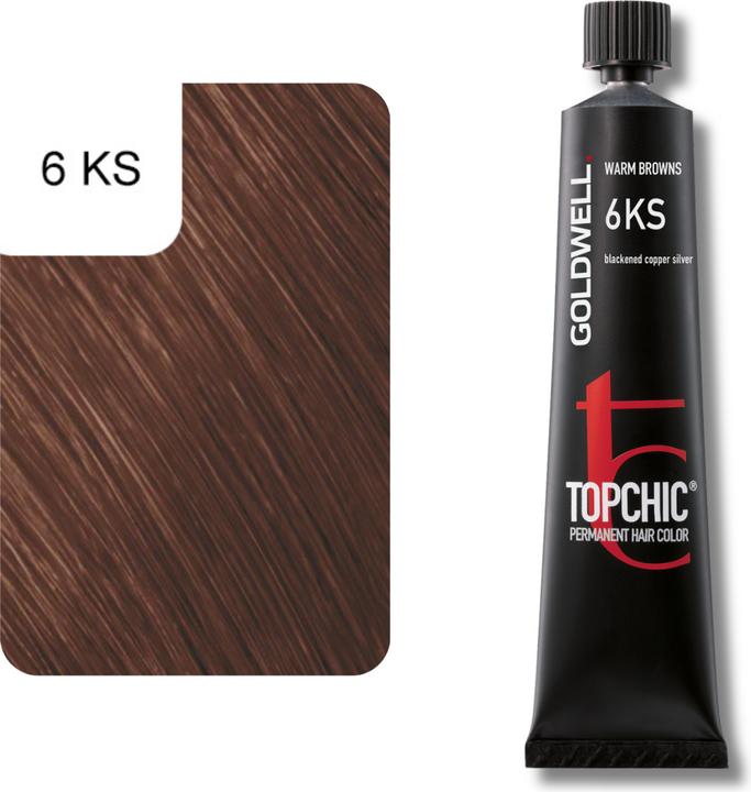 Actual product image Goldwell Topchic (6KS - Blackened Copper Silver)