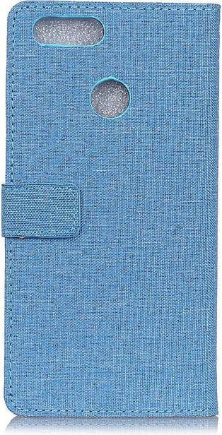 Produktbild MU Classic Leder/Stoff Handyhülle (OnePlus 5T)