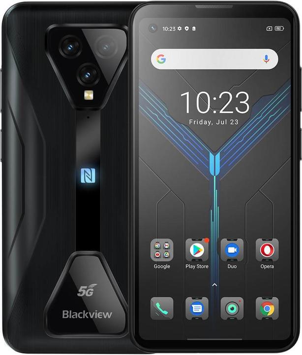 Blackview BL5000 (128 GB, Black, 6.36", Dual SIM, 12 Mpx, 5G)