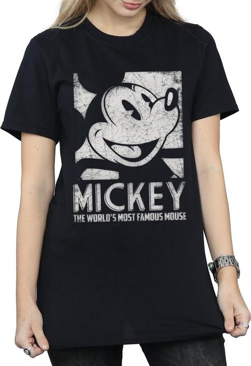 Immagine prodotto Disney Mickey Mouse Most Famous Maglietta Ampia Donna (XL)