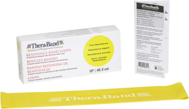 Produktbild TheraBand Loops (0.46 m, Leicht)