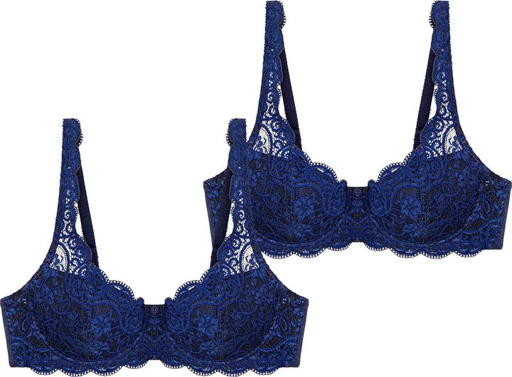 Actual product image Triumph Amourette 300 underwired bra (80 E, pack of 2)