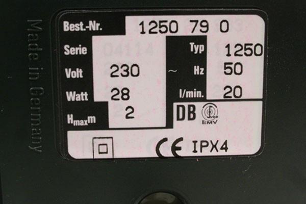Image du produit Eheim 1250-790 230Volt Palier entièrement en céramique