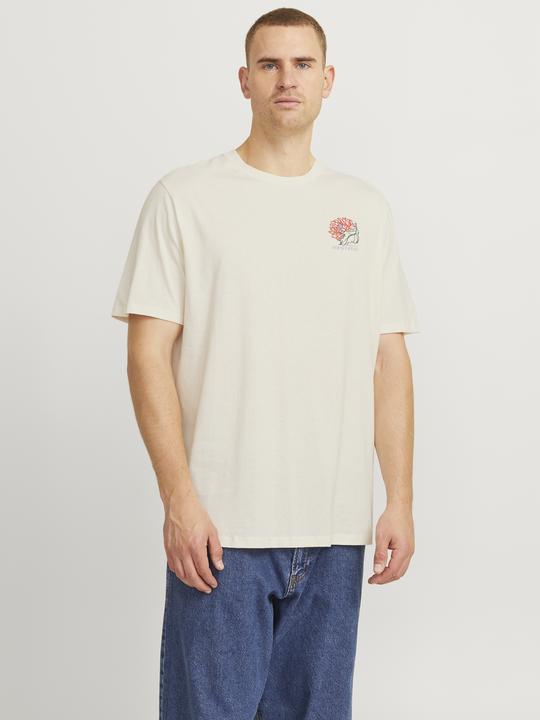 Actual product image Jack & Jones Jorfloral Tee Ss Crew Neck Ft Styd Pls (XXL)
