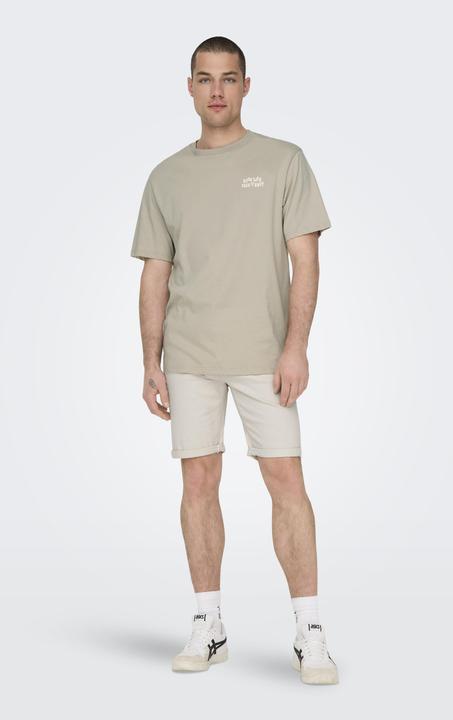 Produktbild Only & Sons ONSPLY Mittlere Taille Normal geschnitten Shorts Jeans-Shorts (XXL)
