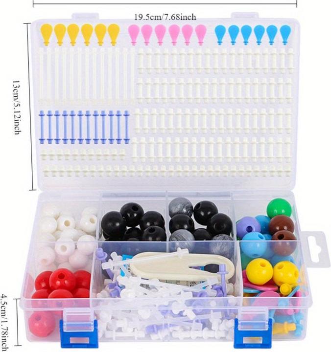 Image du produit Activity Board Kit de modèles pour les structures moléculaires chimiques : modèle de sphère et de tige pour