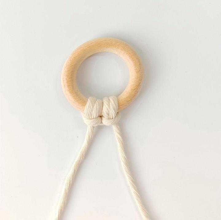 Actual product image Creativ Company Mini Craft Kit - Macramé - Napkin Ring (977627)