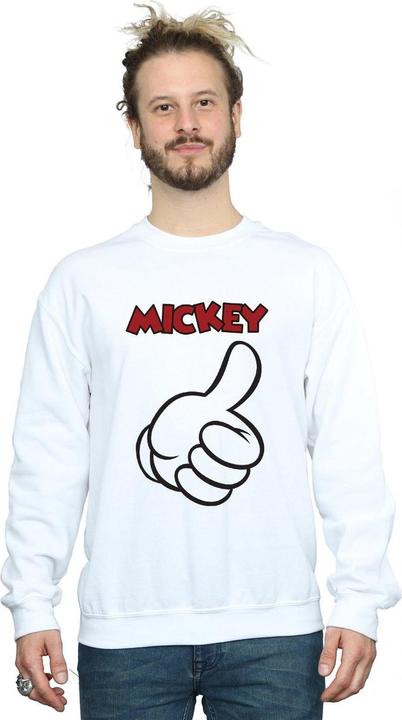 Immagine prodotto Disney Mickey Mouse Thumbs Up Felpa Uomo (L)