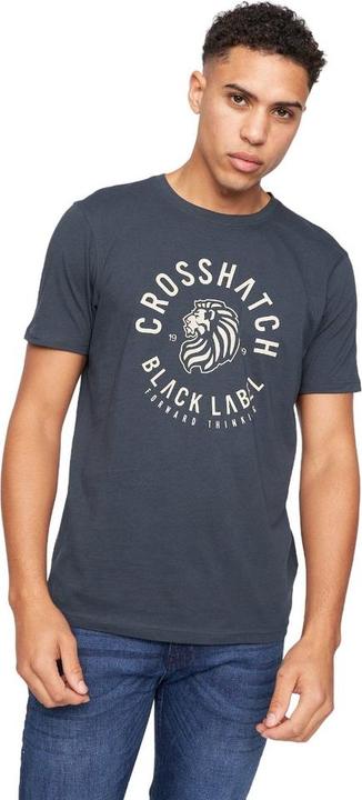 Actual product image Crosshatch Mens Fellmire Assorted Designs T-Shirt (Pack of 5) (S)