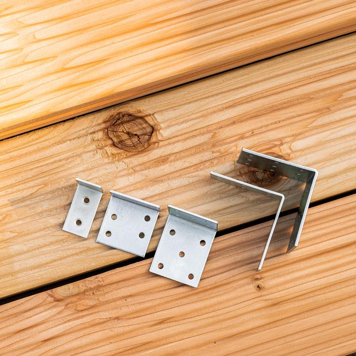 Actual product image Helpmate Lochplattenwinkel (Perforated plate angle, 12 pcs.)