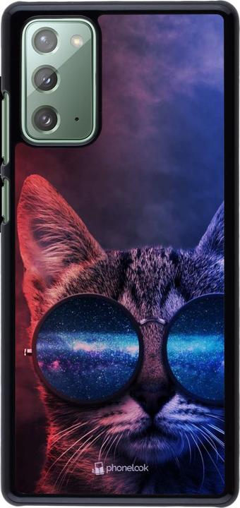 Immagine prodotto PhoneLook Copertina Occhiali da Gatto Rosso Blu (Samsung Galaxy Note 20)