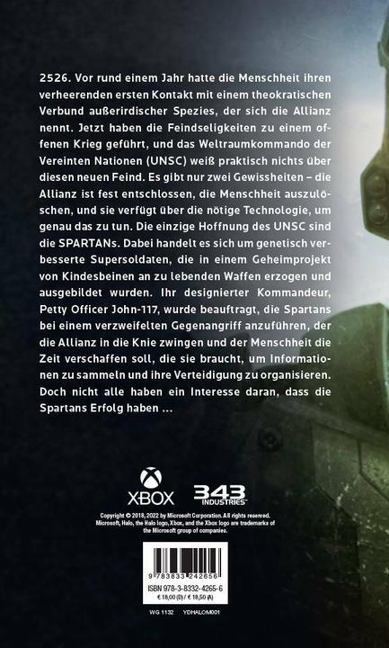 Immagine prodotto Panini Halo: Stiller Sturm (Tedesco, Troia negazione, Andreas Kasprzak, Tobias Toneguzzo, 2022)
