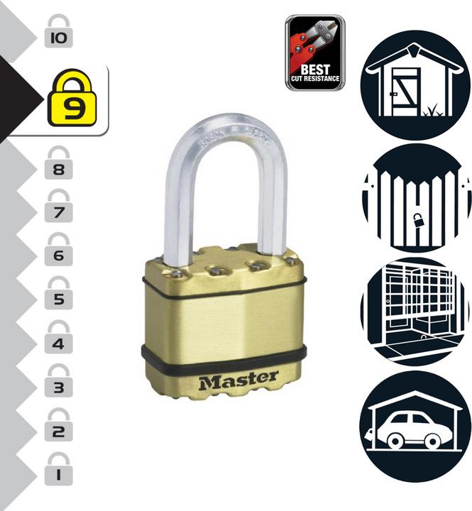 Actual product image Master Lock Excell M5BEURD