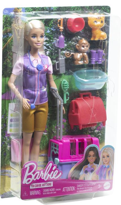 Actual product image Barbie NEW Animal Rescue & Recover Playset