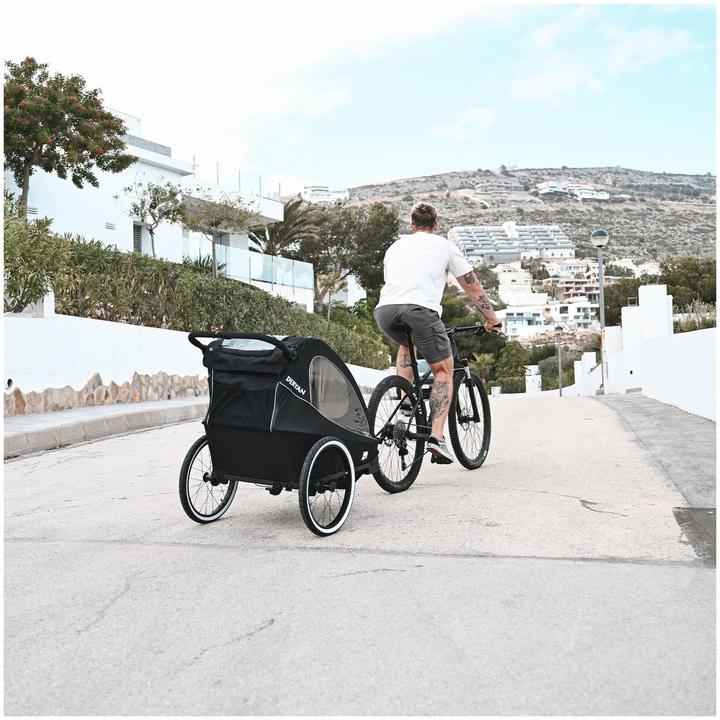 Actual product image Deryan 3in1 Fahrradanhänger für 1 Kind