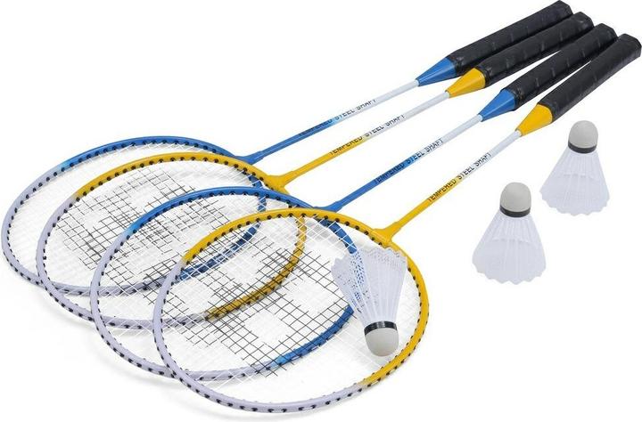 Image du produit Baseline Jeu de badminton SPORTLINE 4 joueurs pro, BGG1142