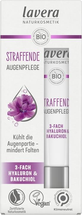 Actual product image Lavera Firming Eye Care Triple Hyaluronic & Bakuchiol 15ml (15 ml)