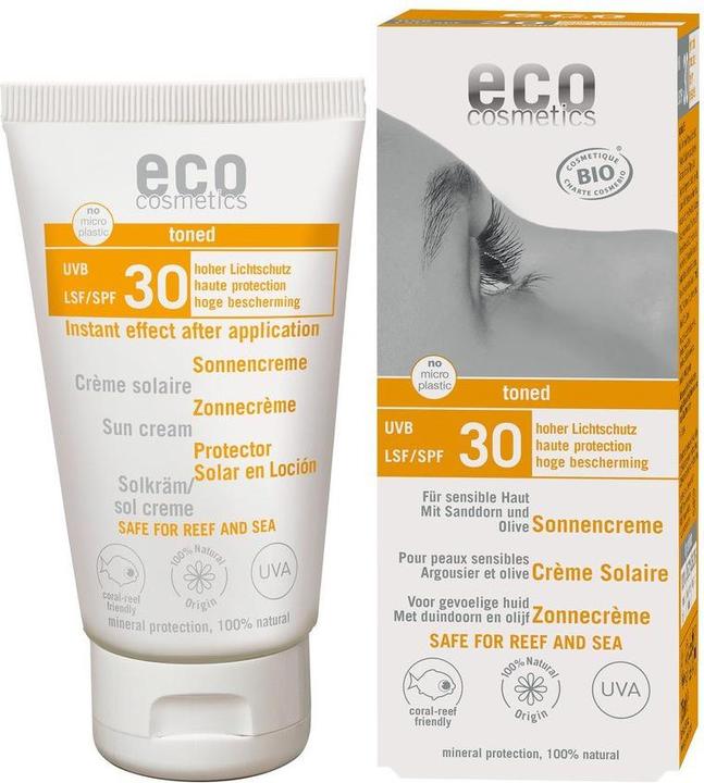 Eco Cosmetics getönt (Sonnencreme, SPF 30, 75 ml)