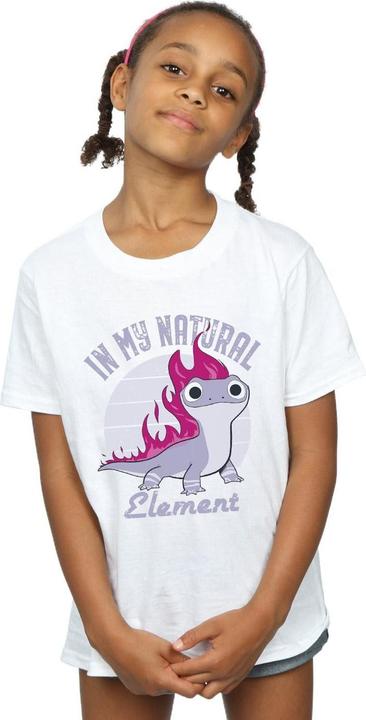 Immagine prodotto Disney Frozen 2 Salamander Bruni Element Maglietta Ragazze (140, 146)