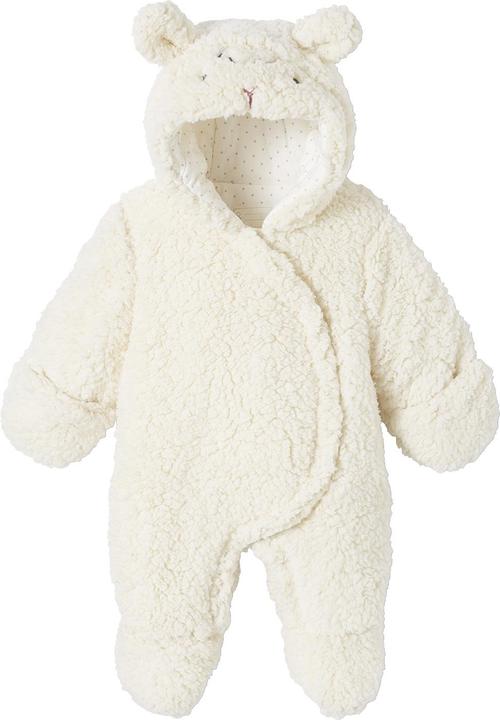 Image du produit Vertbaudet Combinaison bébé en fourrure tissée et polyester recyclé (62)