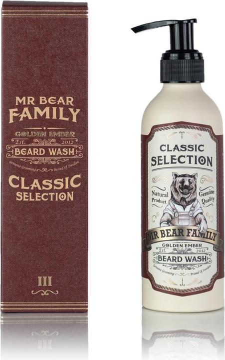 Mr. Bear Family Golden Ember Beard Wash (200 ml)