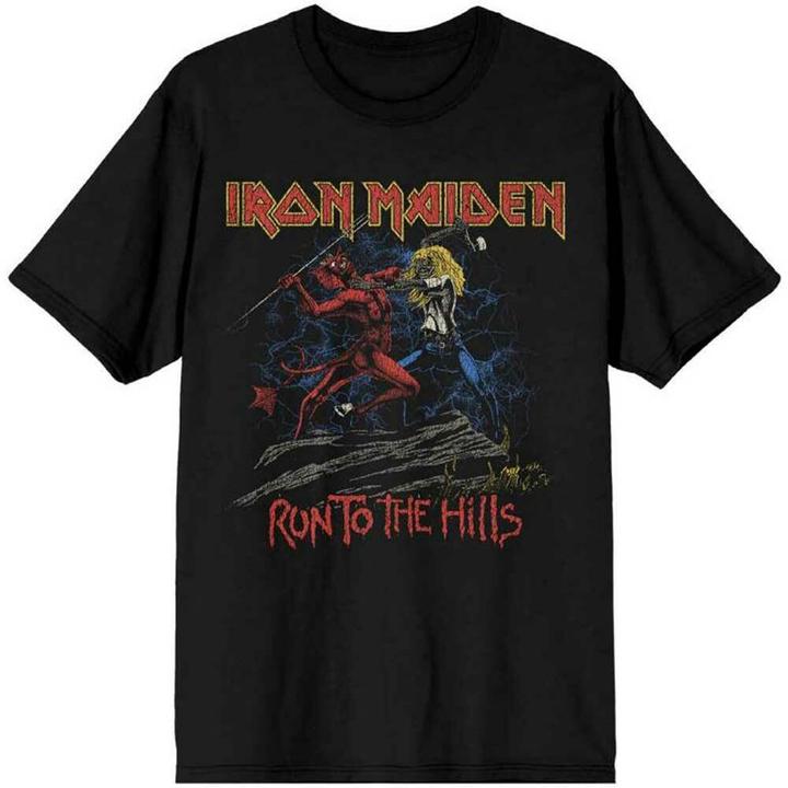 Produktbild Music Brand Number Of The Beast Run To The Hills TShirt (S)