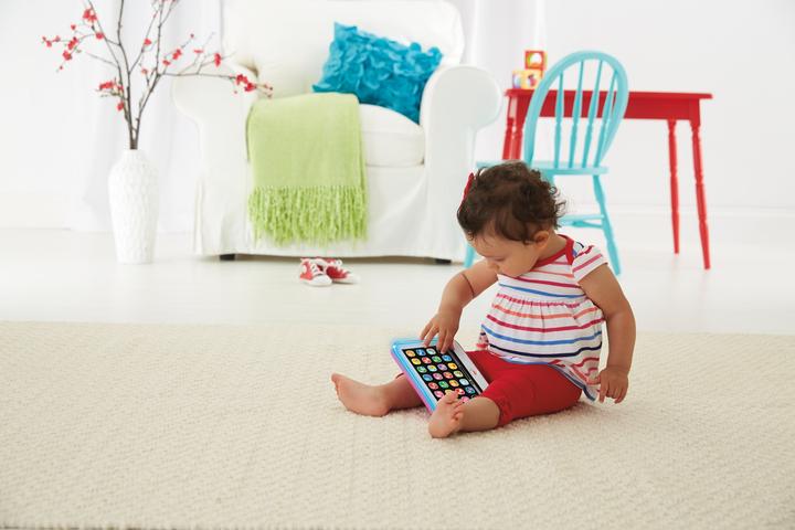 Actual product image Fisher-Price Lernspass Tablet Sortiment (pink und blau) (I) (Italian)