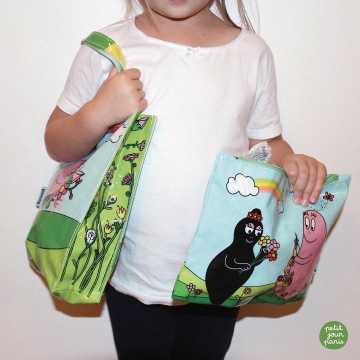 Actual product image Petit Jour Paris tote bag baby barbapapa (3.60 l, Hand luggage (up to 50 litres))