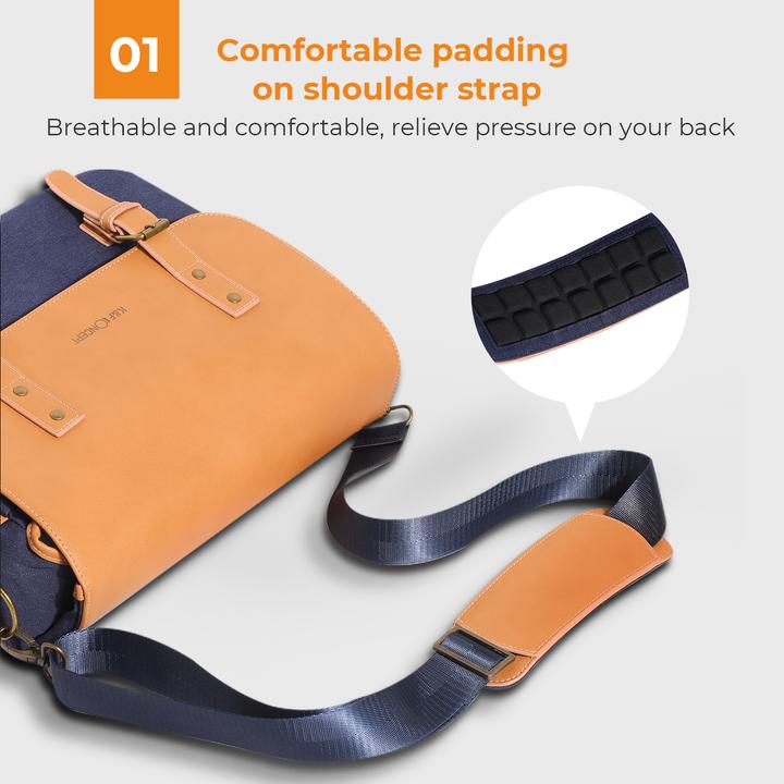 Image du produit K&F Concept Sac à bandoulière 10 litres (KF-13.062V1) (Sac à bandoulière pour appareil photo, 10 l)