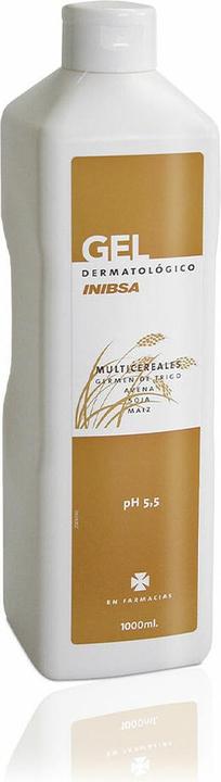 Actual product image Inibsa Gel Dermatologico Multicereales 1l (1000 ml)
