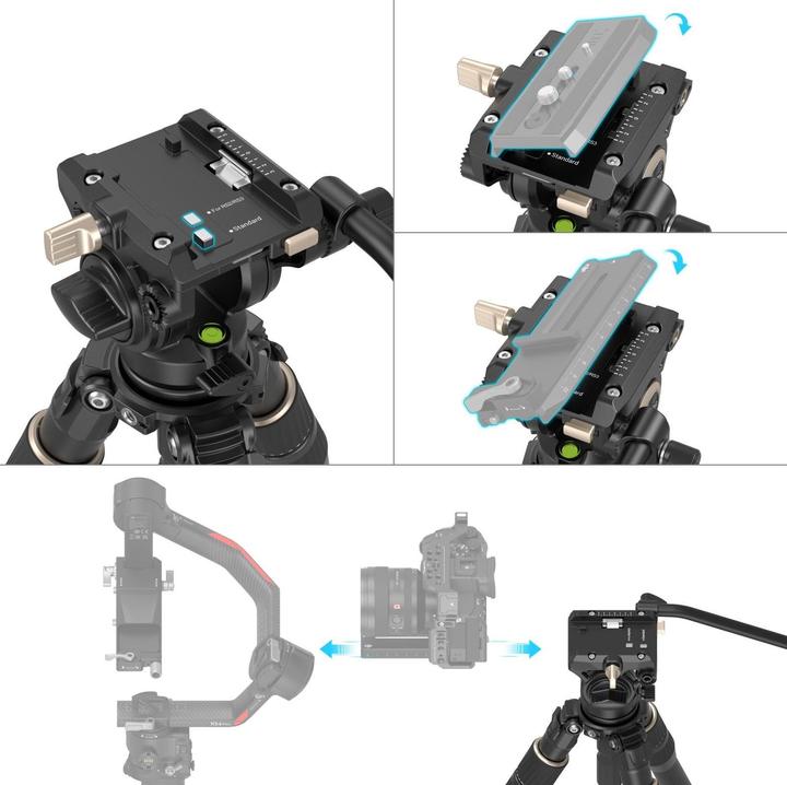 Actual product image SmallRig Carbon Fiber Tripod Kit FT-S303 4643 (Carbon)